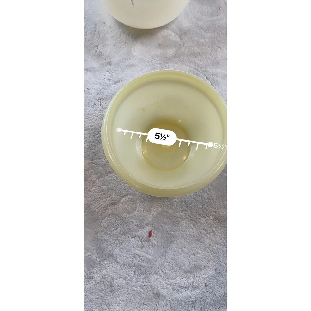 Tupperware Wonderlier Bowls Set of 3 Yellow‎ Mixing Serving Vintage